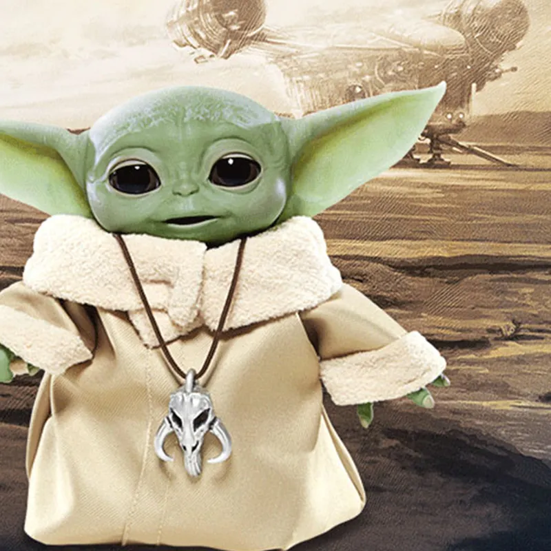 Hasbro Master Yoda Hasbro Star Wars The Mandalorian Yoda Baby Star Wars 7.2 Inches Action Figures-2
