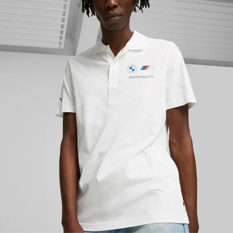 PUMA BMW M Motorsport Polo Shirts Men White-2