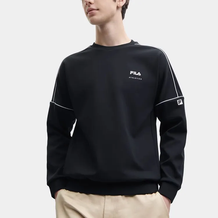 FILA Fitness Series Sweatshirts Men Pitch Black-2
