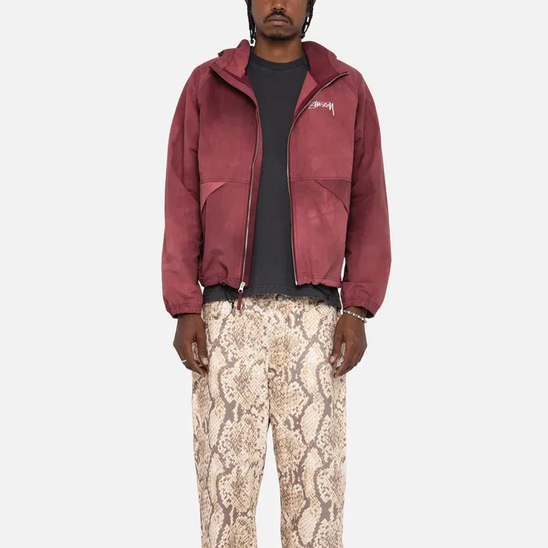 Stussy Beach Shell Fur Print Jacket-3
