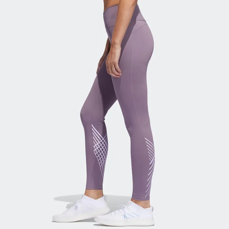 Adidas Knitted Sweatpants Women's Purple-5