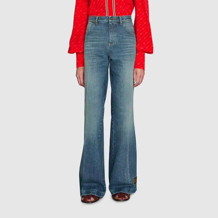 GUCCI Jeans Men Blue-2