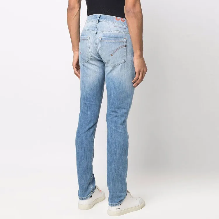 Dondup Stonewashed Straight leg Jeans-3