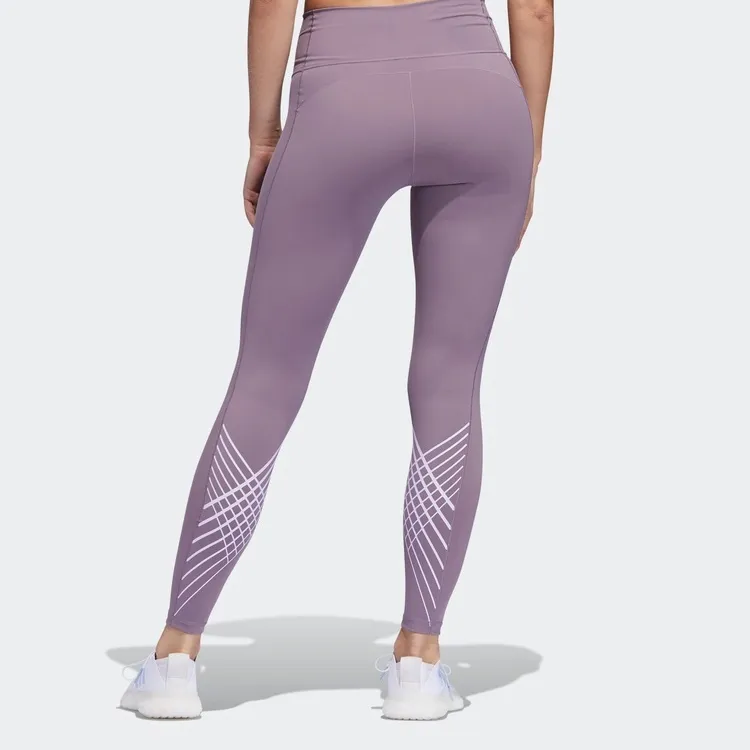 Adidas Knitted Sweatpants Women's Purple-4