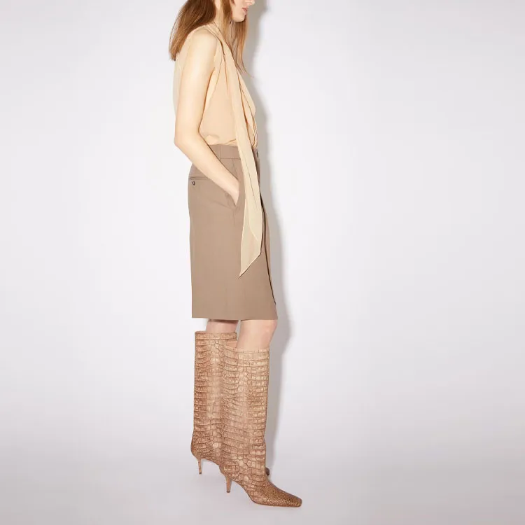Acne Studios Casual Shorts Women's Brown-3