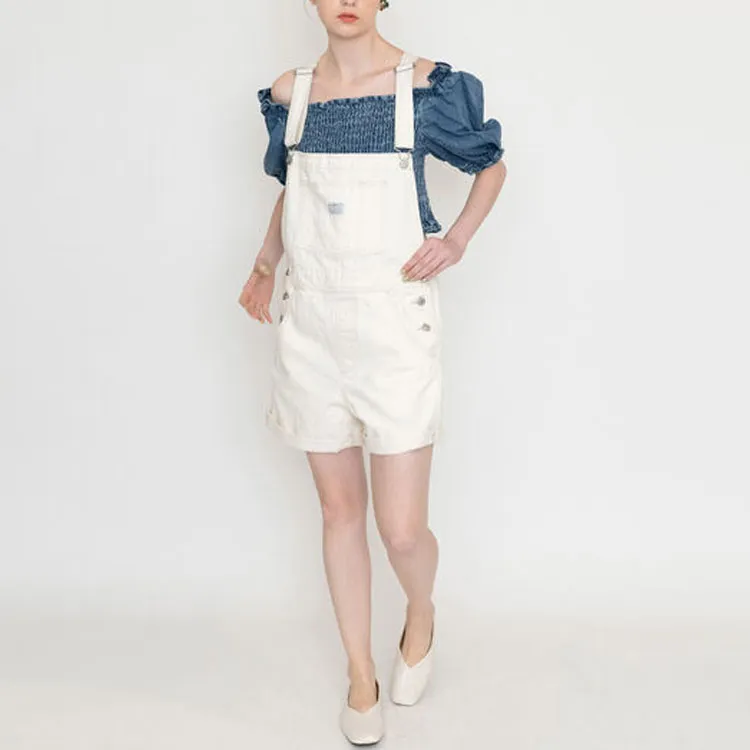 Levis Casual Shorts Women's White-2
