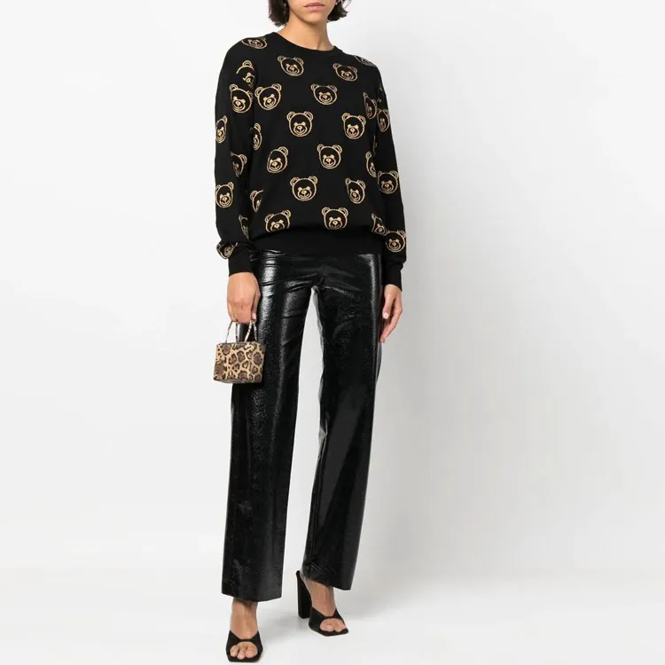 MOSCHINO FW22 Sweater Women's Black-1