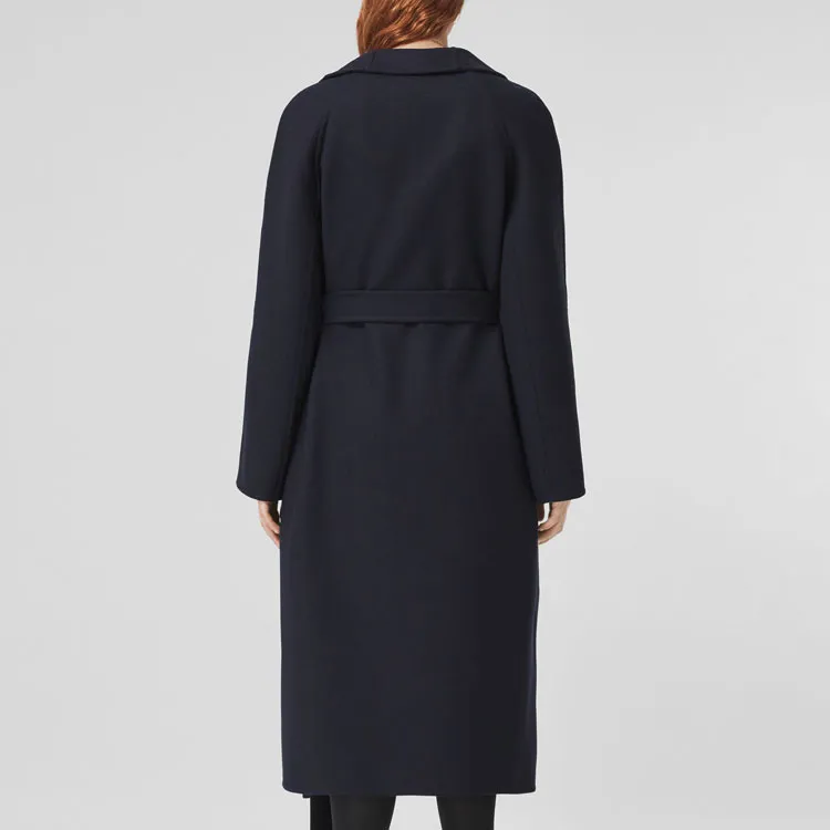 Burberry Velvet Jackets Women's Marine Black-2