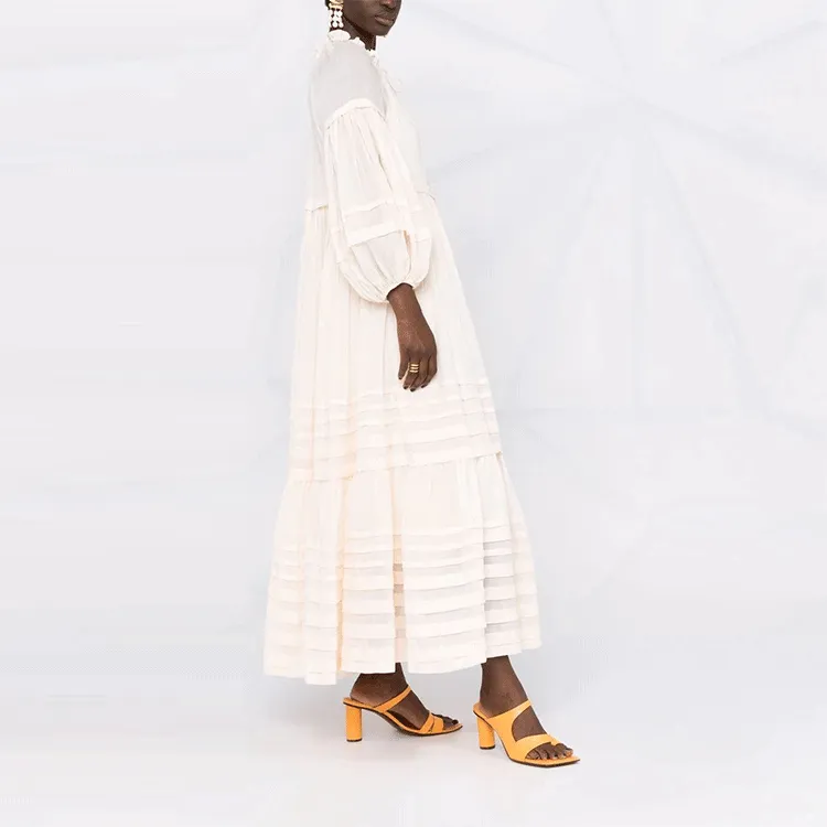 Zimmermann Long-Sleeved Dresses Women's Beige-3