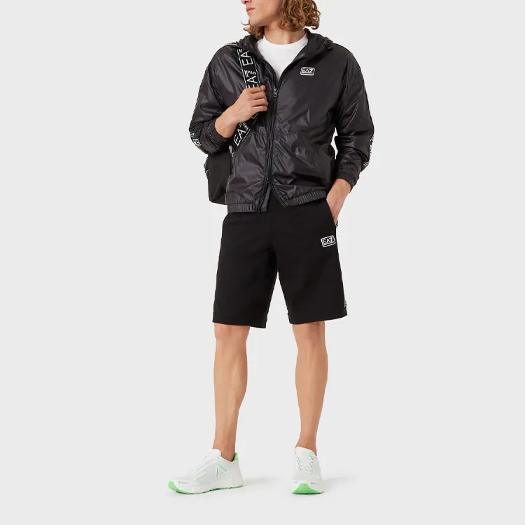 EMPORIO ARMANI EA7 SS22 Jackets Coats Men's Black-2