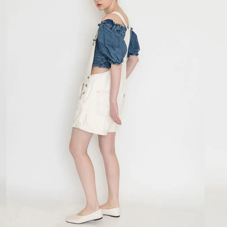 Levis Casual Shorts Women's White-4