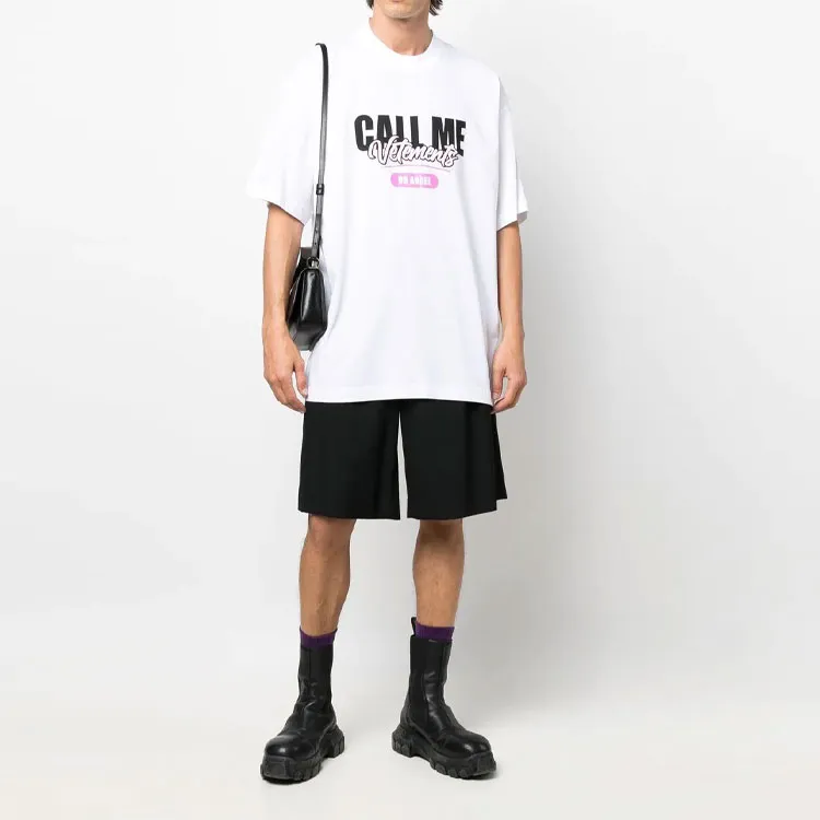 Vetements T Shirts Unisex White-1