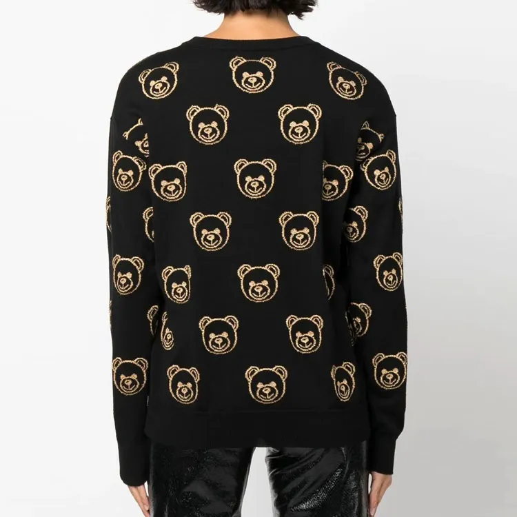 MOSCHINO FW22 Sweater Women's Black-2