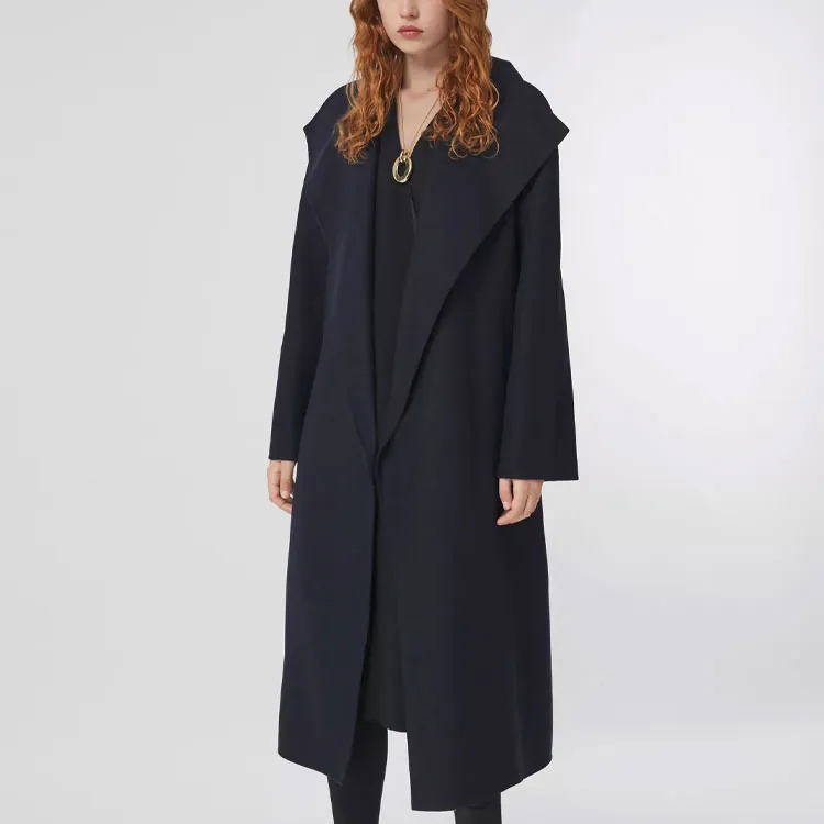 Burberry Velvet Jackets Women's Marine Black-3