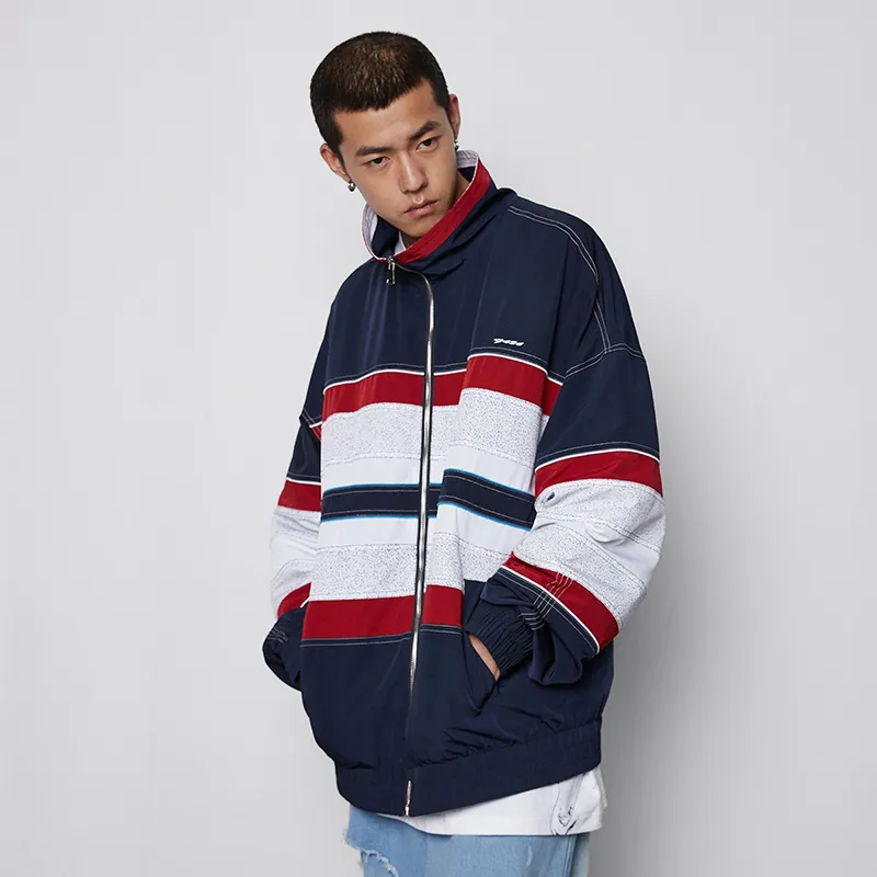 F426 Jackets Unisex Dark Blue-4