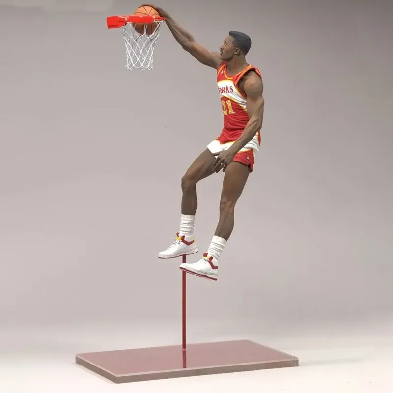 McFARLANE Maikfan NBA Collection NBA Star Character Legend Collection Model 3 Dominique Wilkins Scale Figures-3