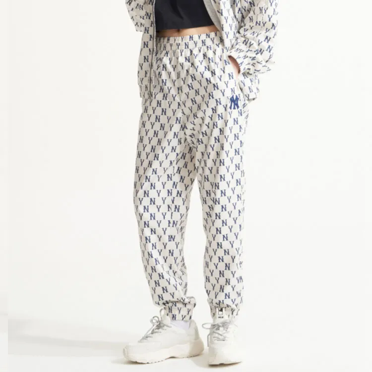 MLB Casual Pants Unisex Cream-3
