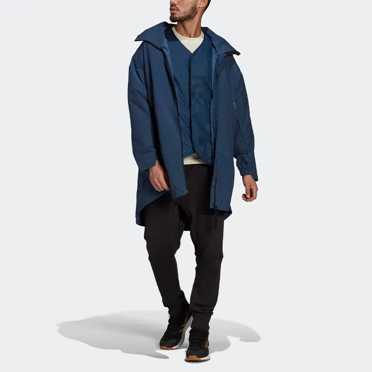 Adidas Puffer Jacket Men's Blue-4