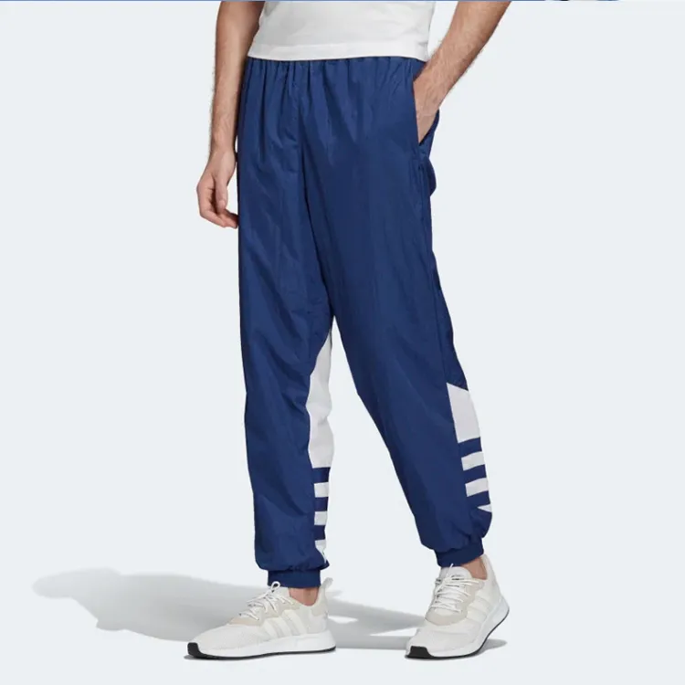 Adidas Originals Knitted Sports Pants Men's Blue-4