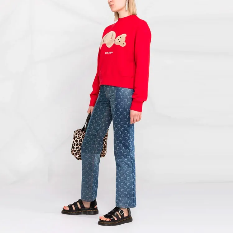 PALM ANGELS Sweatshirts Women's Red-3