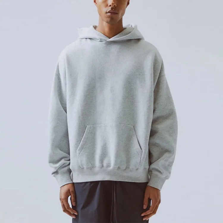 Fear Of God Essentials FW19 Sweatshirt Unisex Light Gray-1