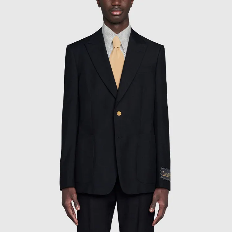 GUCCI Business Suits Men Black-1