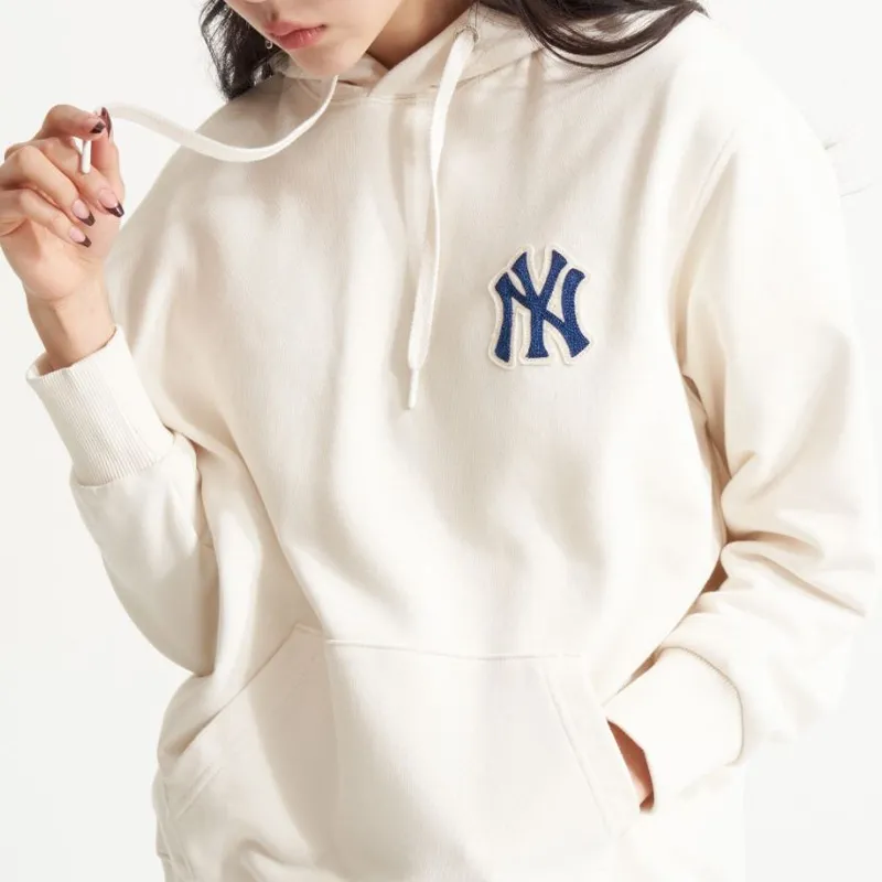 MLB New York Yankees Sweatshirts Unisex White-3
