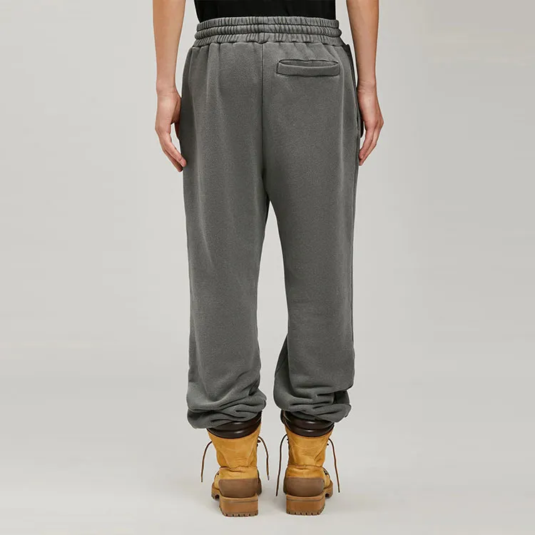 PALM ANGELS Knitted Sweatpants Men Dark Gray-3