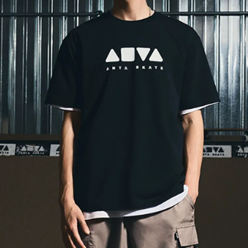 Anta T-Shirt Unisex Basic Black-2