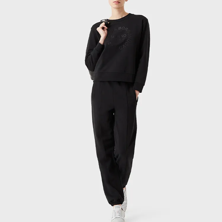 EMPORIO ARMANI Sweatshirts Women's Black-1