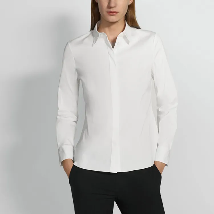 THEORY Shirts Women's White-3