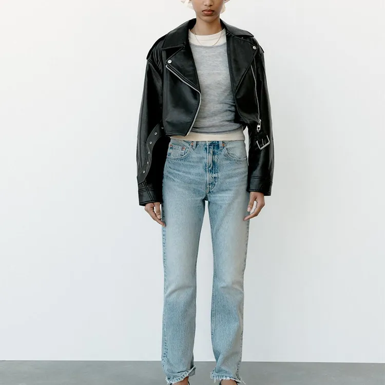 ZARA Jackets Women's Black-2