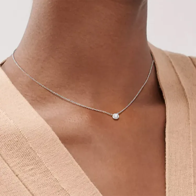 TIFFANY & CO. Necklaces Women's Silver-2