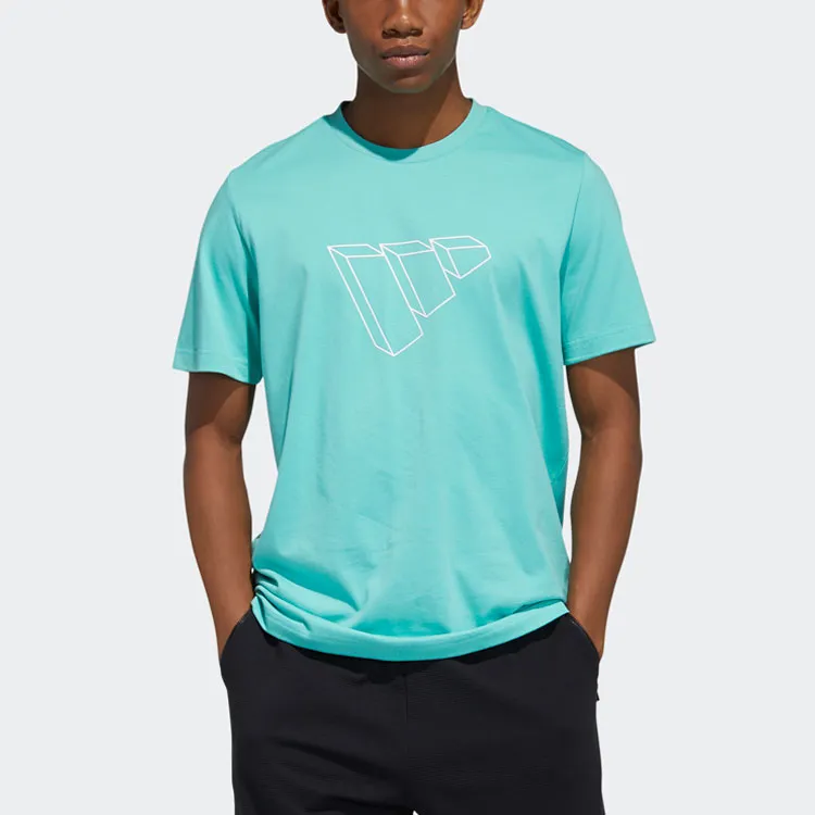 Adidas T Shirt Men's Lime Green-1