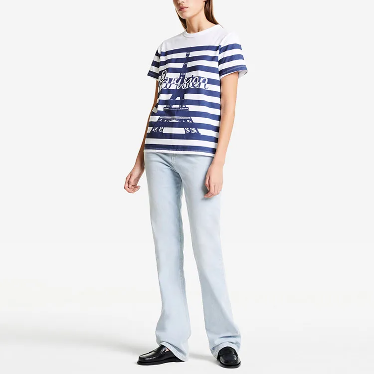 Maison Kitsune T Shirts Women's White-2