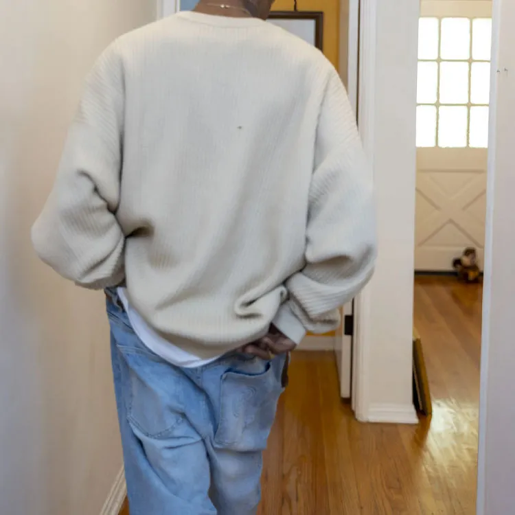 Drew House Sketch Mascot Waffle Sweater-7