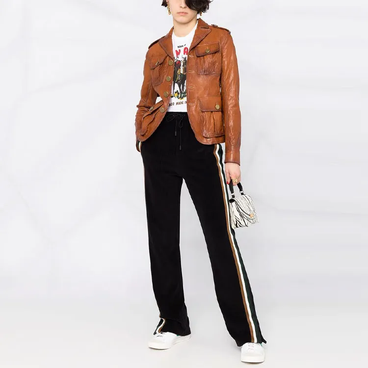 DSQUARED 2 Side Stripe Drawstring Track Pants-1