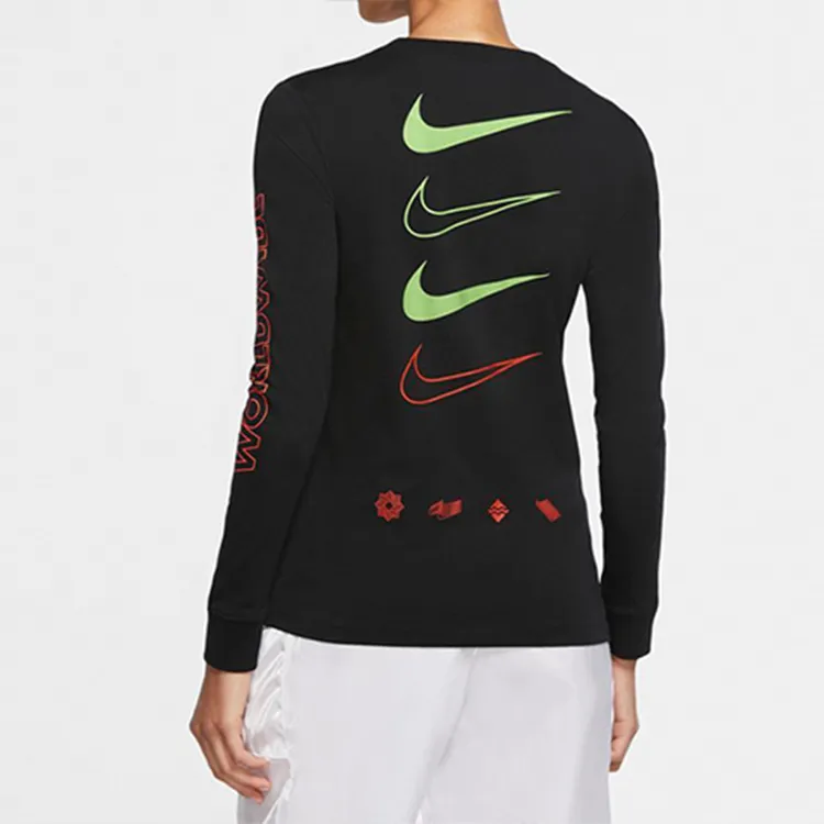Nike T Shirts Women's Black-3