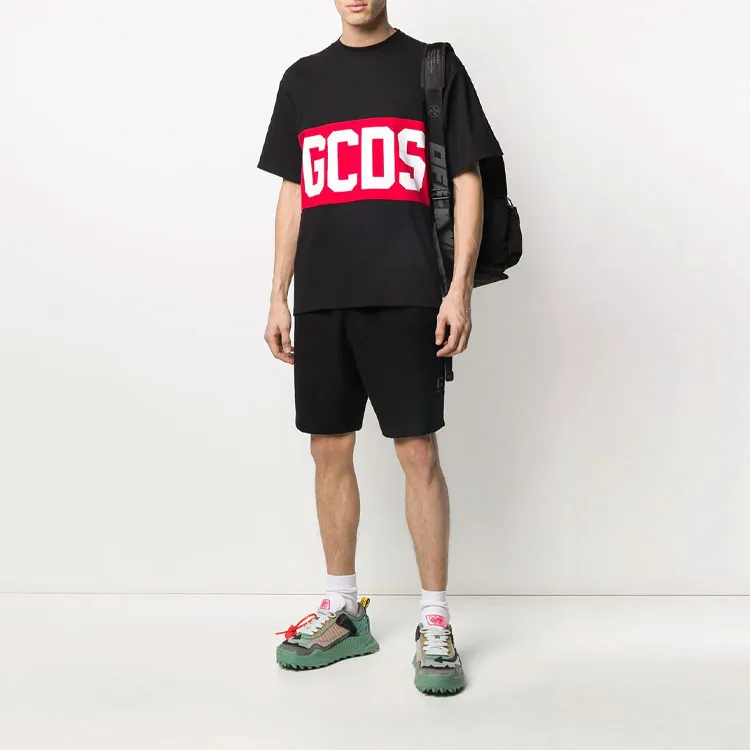 GCDS T-Shirts Men Black-2