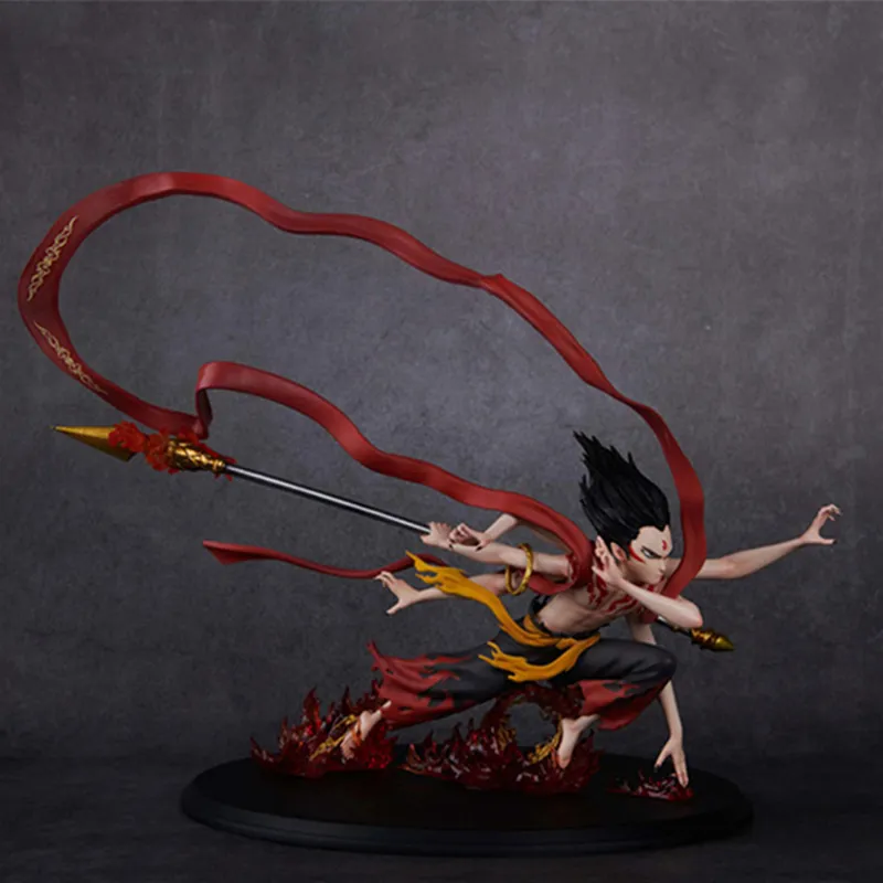 BANDAI Ne Zha Demon Child Descends 10cm Scale Figures-1