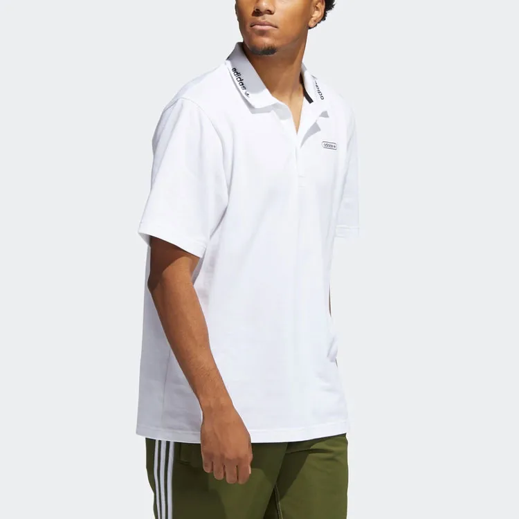 Adidas Originals Polo Shirts Men White-3