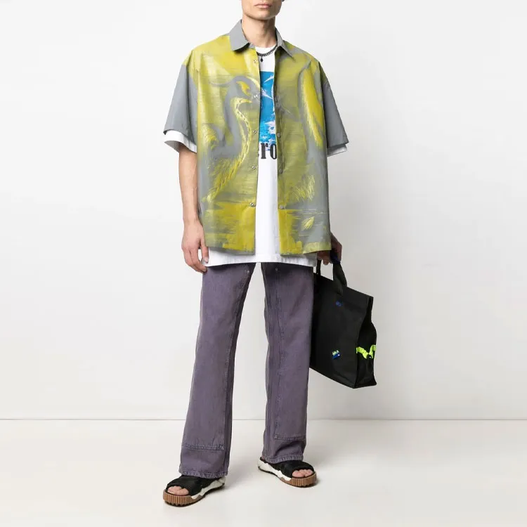 HERON PRESTON Jeans Men Purple-1