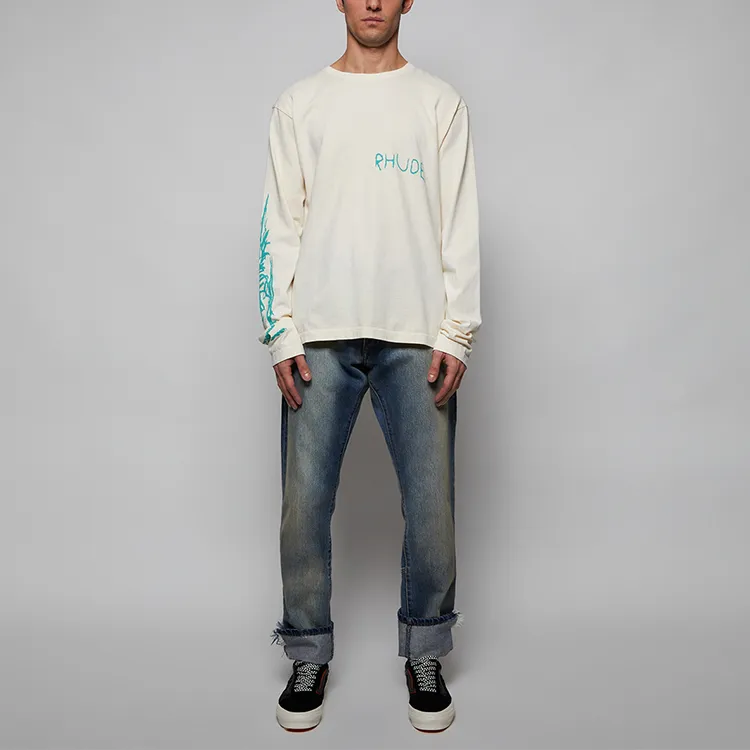 RHUDE Scabbing Long Sleeve-5