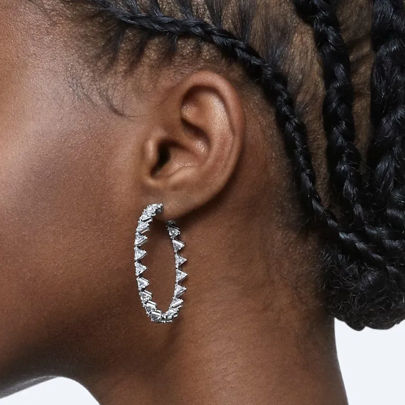 Swarovski Ortyx Earrings Women's-2