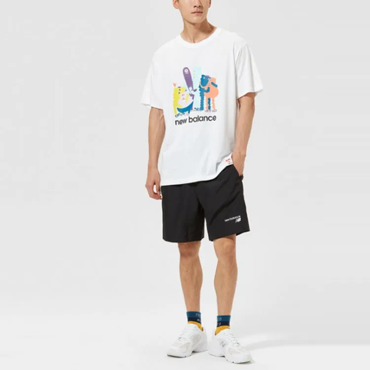 New Balance T Shirts Unisex White-2