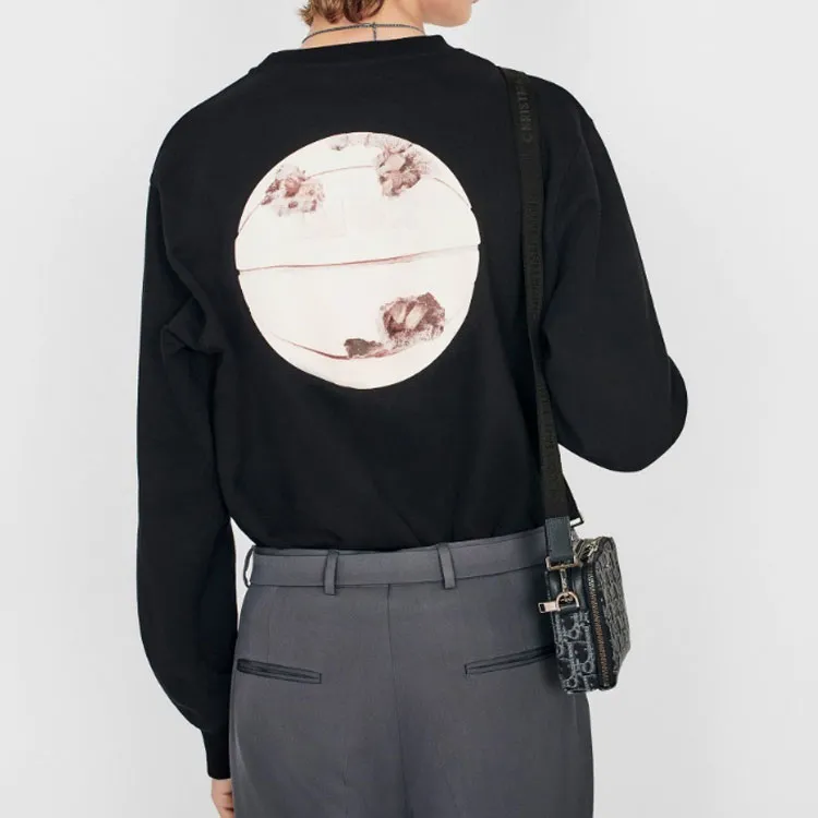 DIOR Arsham Basketball Crewneck T Shirt-3