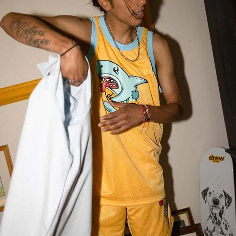 Drew House Figment Basketball Jersey-7