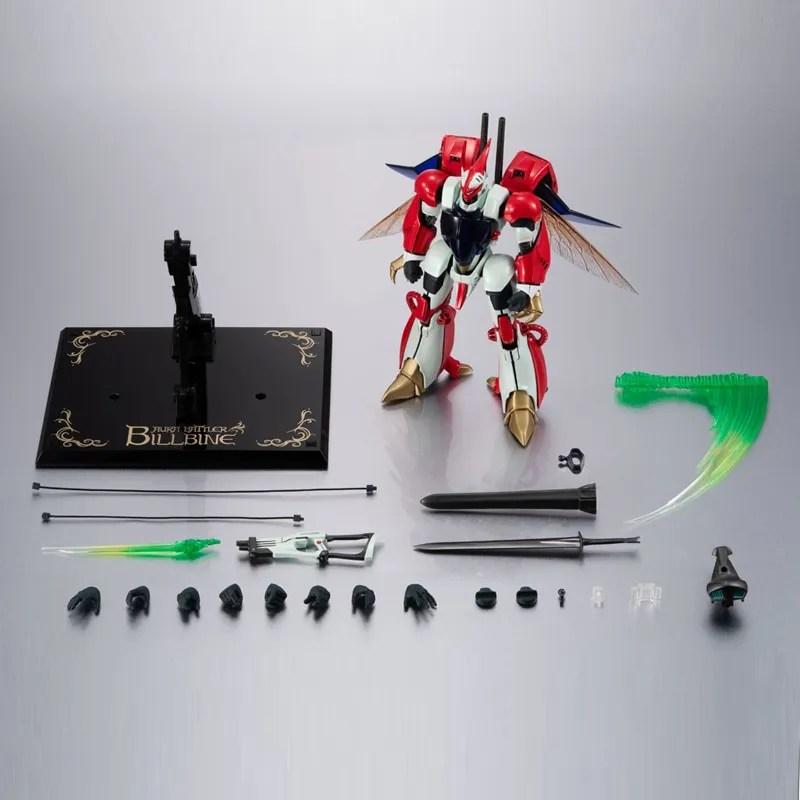 BANDAI ROBOT Soul METAL SIDE AB Saint Warrior Dambain Bilbain Includes Base Assembled Models 15.5cm-10