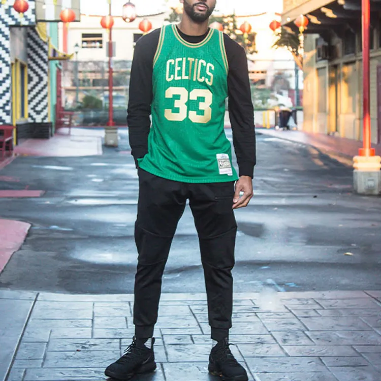 Mitchell & Ness Basketball Jerseys Men's Green-4