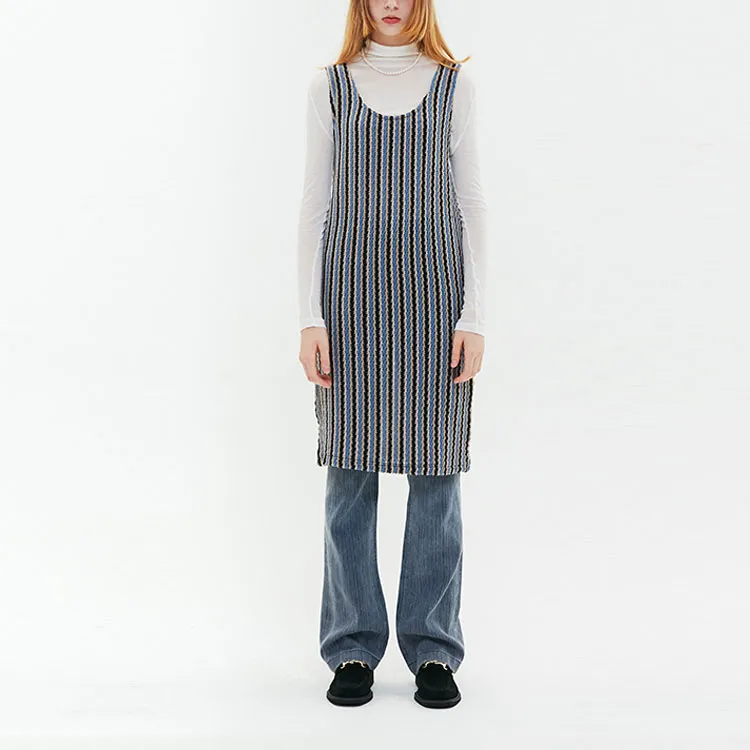 Kirsh Suspender Skirt Mid-Length Dress-2